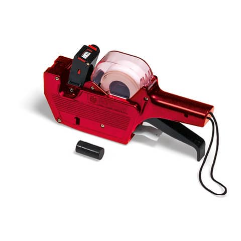 Prezzatirce in ABS Lebez Prima a 8 colonne a pista singola - rosso - 200